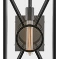 thumbnail image 5 of 18374BK Hinkley Lighting Brixton - 1 Light Medium Outdoor Wall Mount Lantern made with Coastal Elements for Coastal Environments-Black Finish, 5 of 9
