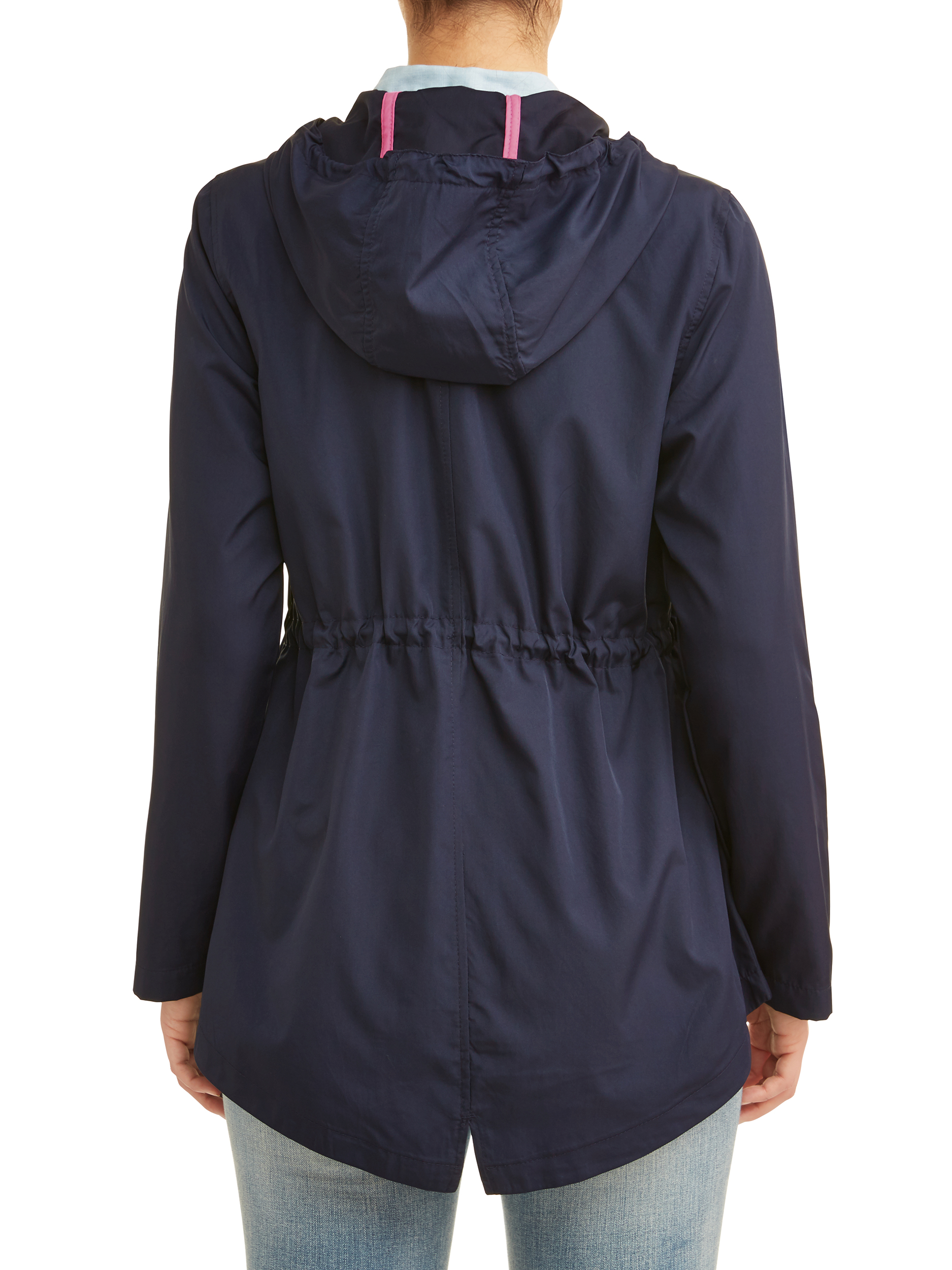 WEATHER TAMER Women's Hooded Packable Anorak