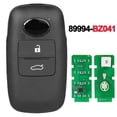 thumbnail image 2 of Car Key Remote Key 434MHz 4A for Toyota 3 Keys:89994-BZ041, 2 of 5