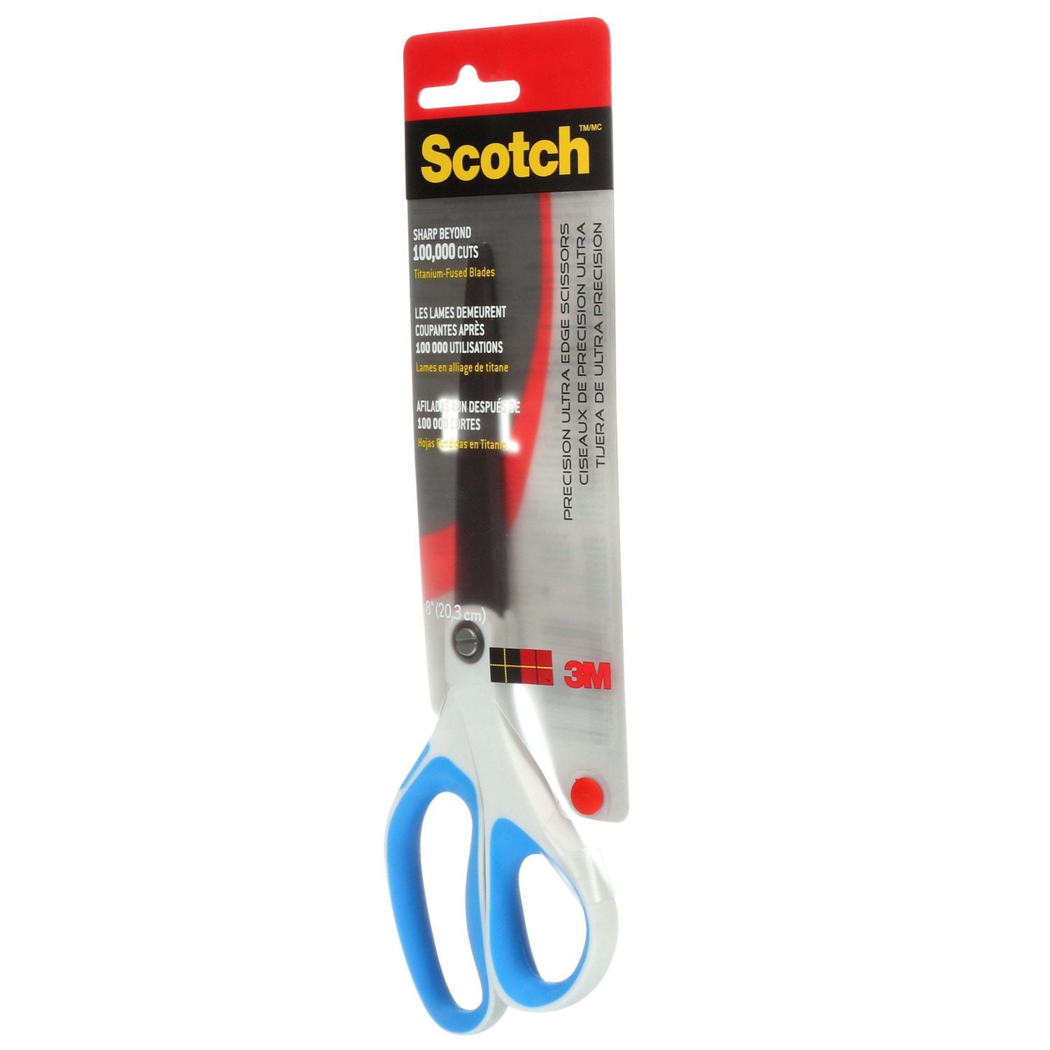 Ciseaux de précision Scotch® Ultra, 1458TMXESF, 20,3 cm (8 po) Scotch™ 1458T-EF