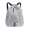 thumbnail image 1 of Mochila de baloncesto, bolsa de transporte para equipo de entrenamiento deportivo, multifuncional. Gris, 1 of 8