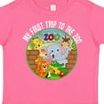 thumbnail image 4 of Inktastic 1st Trip to Zoo Animals Boys or Girls Toddler T-Shirt, 4 of 5