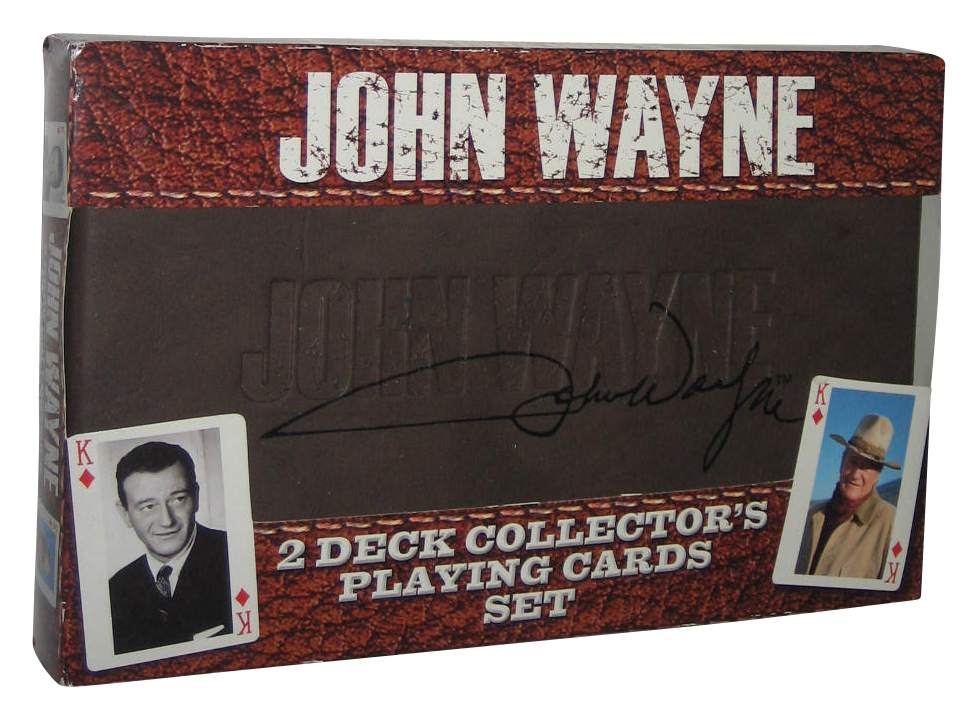 John Wayne Twin Pack Playing Cards