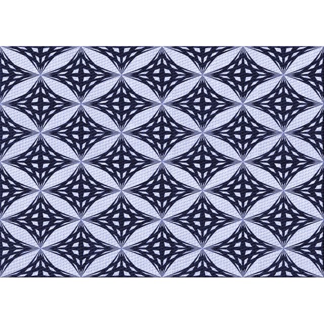 Ahgly Company Machine Washable Indoor Rectangle Transitional Night Blue Area Rugs, 7' x 10'
