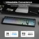 thumbnail image 5 of Teclado para juegos EPOMAKER Galaxy100 Lite QMK/VIA con 8000 mAh, 5 of 8
