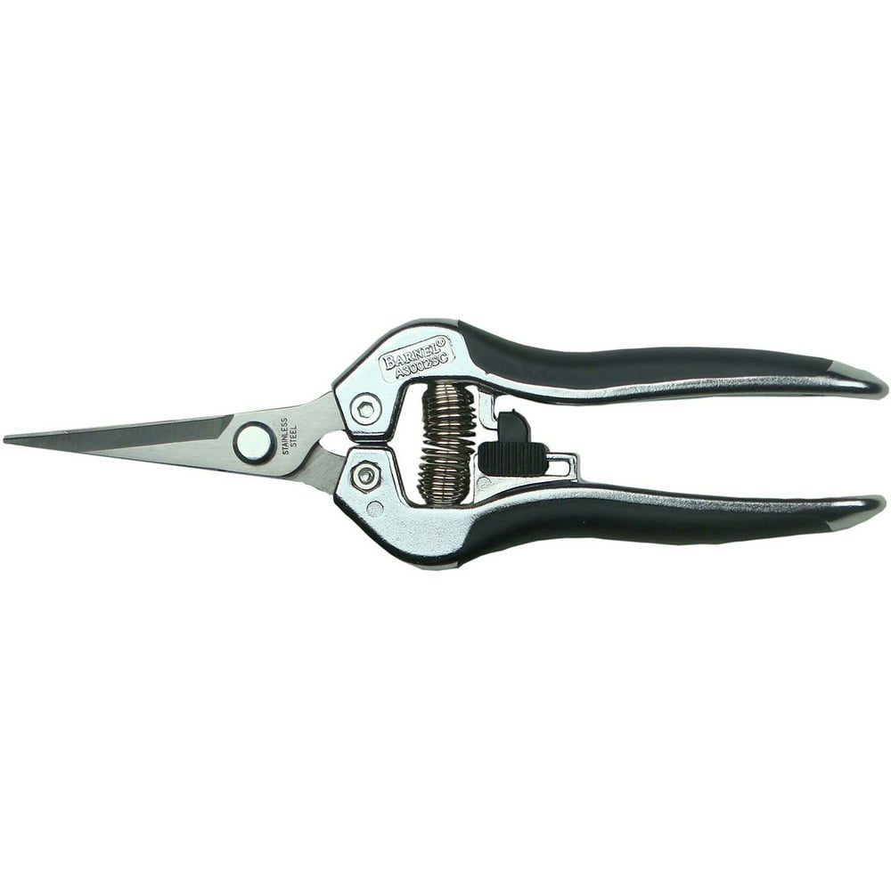 Barnel 7.5" Ergonomic CurvedBlade Needlenose Pruning Shears Walmart