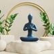 thumbnail image 5 of Personaje Yoga Chica Adornos Escultura Decoración para hogar Arte abstracto decorativo Estatuilla Estatua Dormitorio Oficina Estante Decoración de azul 2 Yotijar Figura de postura de yoga, 5 of 9