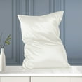 thumbnail image 4 of Unique Bargains 19 Momme Silk Pillowcase with Zipper 1 Pc Cream 20" x 30", 4 of 8