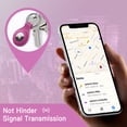 thumbnail image 3 of JETech Silicone Case for AirTag 2nd/1st Generation (2026/2021) with Keychain, Protective Air Tag Holder, 2-Pack (Dragon Fruit), 3 of 6