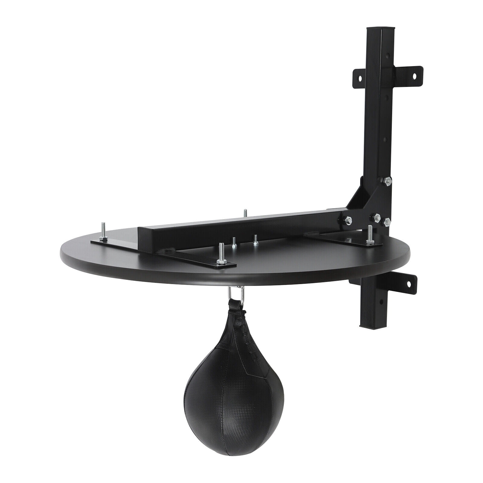 Speed Bag Platform Kit, Gym Heavy Duty Boxing Training Equipment w/Punching Ball