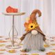 thumbnail image 5 of Decoración de Halloween, regalos de Halloween, accesorios de Halloween, decoraciones de Acción de Gracias, temporada, hojas de arce, girasoles, sombreros curvos, muñecos Rudolph iluminados, gnomos bri, 5 of 6