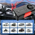 thumbnail image 4 of Tignapoo 12V Portable Jump Starter with Air Compressor, 2000mAh Power Bank, 600A Peak Current, Black, 18x9cm, Includes Accessories for Car Emergency & Outdoor Use, 4 of 6