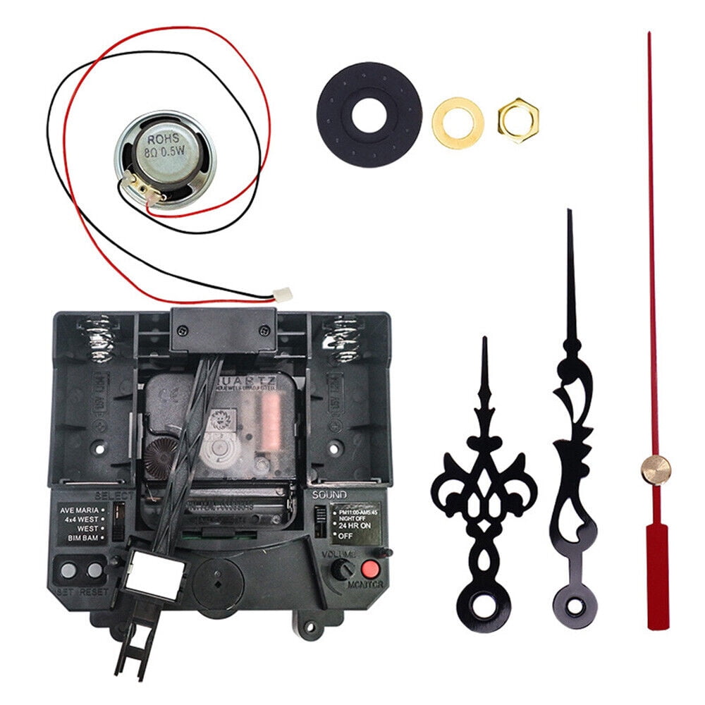 Wall Clock Pendulum Swing Movement Mechanism Kit DIY Chime Replace