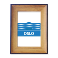 thumbnail image 1 of Marco de Imagen Unbranded Oslo Noruega Azul 18 x 13 cm, 1 of 4