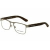 Dolce & Gabbana Eyeglasses DG1270 1261 Gunmetal Rubber 54 18 145