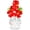 Red, variant on ABPETE Crystal Red Rose Flower Figurine for Women, Handmade Flowers Bouquet Gifts for Mom Wife Girlfriend, Glass Flower Collectible Ornaments for Home Decor Tabletop Centerpieces (Red)