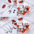 thumbnail image 2 of 4 Pack Stainless Steel Mixing Ice Cream Frozen Yogurt Coffee Spoon Set, 2 of 6