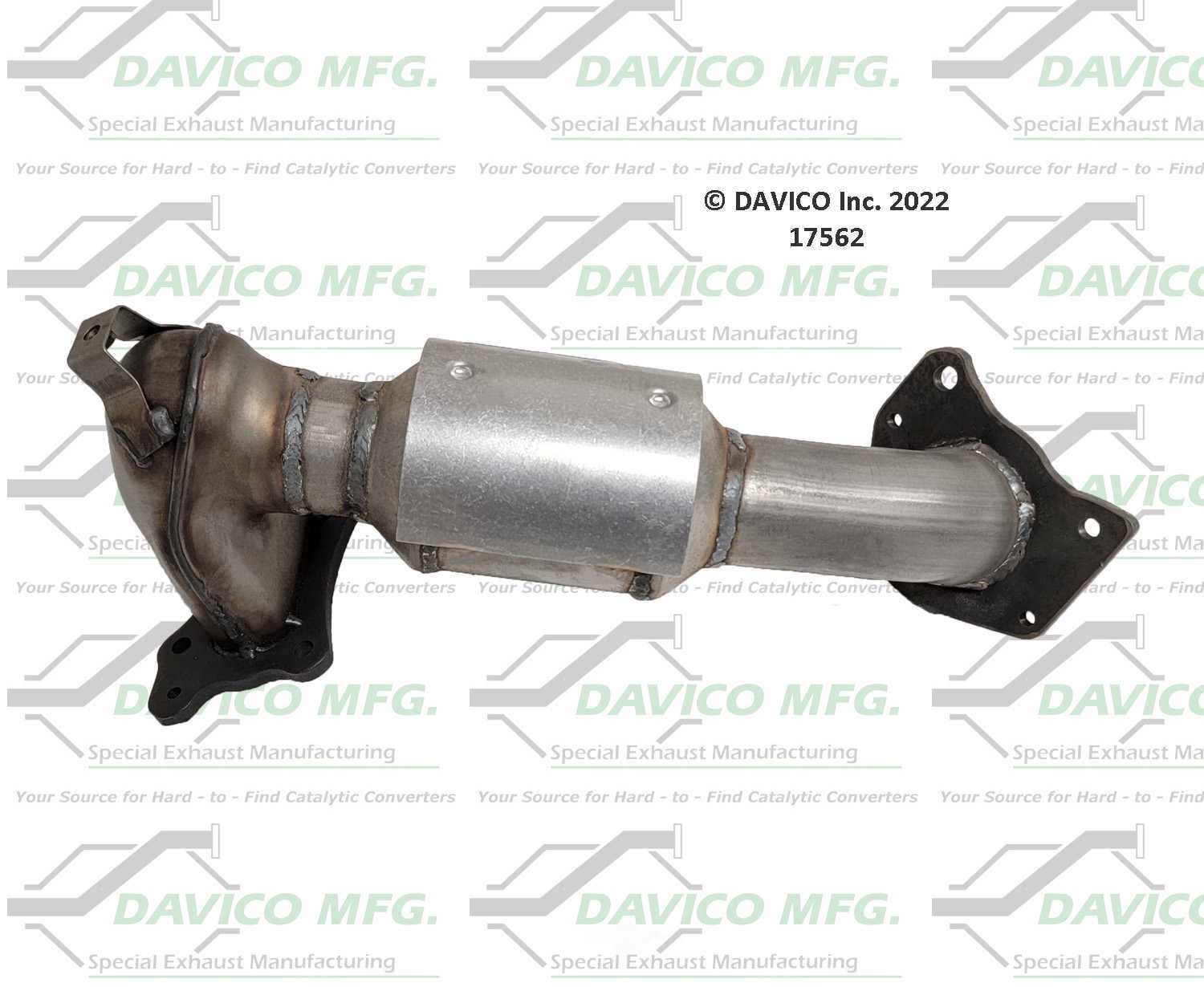 Davico Mfg 17562 Direct-Fit Catalytic Converter