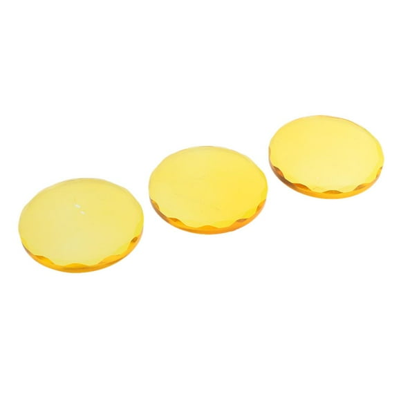 Soporte de para pegamento adhesivo Pro Crystal, 3 uds., para extensión de ñas, amarillo Colcomx Soporte para pegar cristales