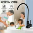 thumbnail image 4 of Kitchen Faucets Direct Drinking Tap Black Matte Stainless Steel Kitchen Water Filter Tap Ro Purify System Reverse Osmosis, 4 of 5