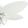 thumbnail image 6 of Honeywell Palm Lake 52 Inch Indoor Outdoor Ceiling Fan with Light and Pull Chain, White, 6 of 9