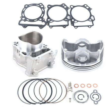 Miumaeov FOR 2003-2014 Suzuki LTZ 400 & 2003-2006 Kawasaki KFX400 Big Bore Cylinder Piston Gaskets Top End Rebuild Kit