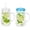 Transparent/Blue, variant on 22oz Mason Jar Style Glitter Tumbler - Custom DIY Liquid Glitter Cup with Lid & Straw, BPA-Free PS Plastic, Reusable for Smoothies, Coffee, Parties, Travel & Holiday Gifting