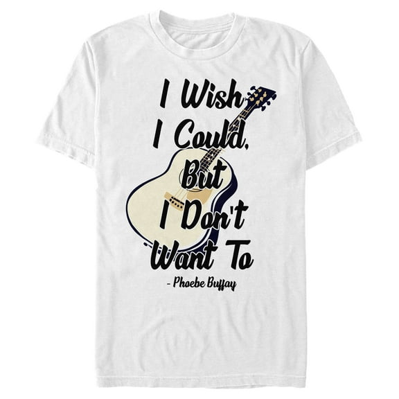 Men's Friends Phoebe I Wish I Could  Graphic T-Shirt