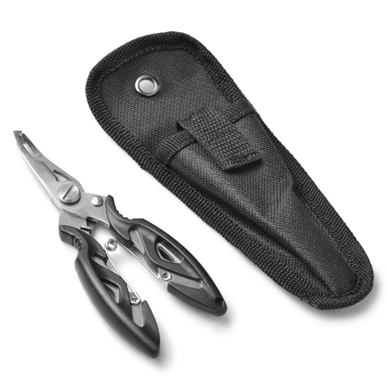 Andoer High-Quality Fish Lip Gripper with Fishing Plier Set Ideal for Fresh  and Saltwater Fishing 