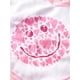 thumbnail image 4 of HELLFUNCO 1pc Pink Love Heart & Smiling Face Printed White Pet Dog/Cat Vest, 4 of 5