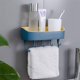 thumbnail image 3 of Colgante de pared de doble capa sin orificio con productos de plástico adhesivos fuertes, apto para baño, cocina y dormitorio, 3 of 5