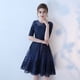 thumbnail image 1 of Vestido de noche de verano, vestido mediano exquisito, vestido adelgazante para mujer, adecuado para banquetes, 1 of 6