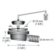 thumbnail image 2 of Scandvik Low Profile Drain Stopper - 1" Outlet | Bundle of 2 Each, 2 of 2
