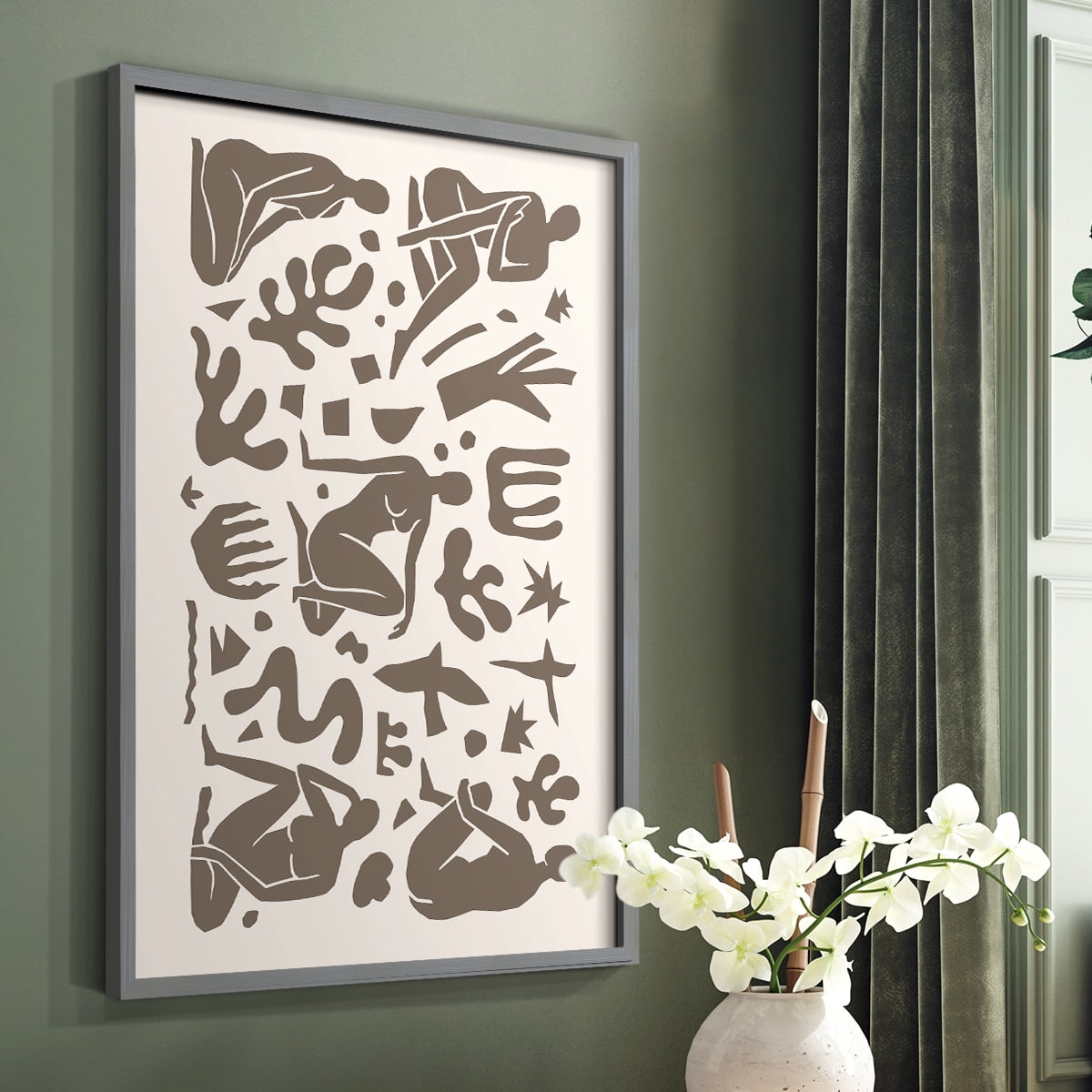 Matisse CCXXXIV in Solid Wood 11 x 14 Framed Print