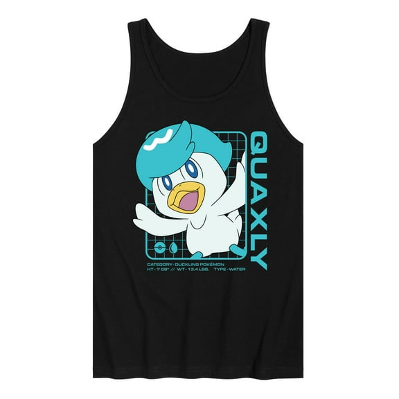 Pokémon - Quaxly Stats - Men's Jersey Tank Top