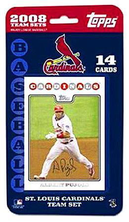 ST LOUIS CARDINALS ~ 2008 KC Life Police Baseball Cards ~ 27-Card Team Set 
