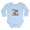 Sky Blue, variant on CafePress - Brittany Trio Long Sleeve Infant Bodysuit - Long Sleeve Cotton Baby Bodysuit