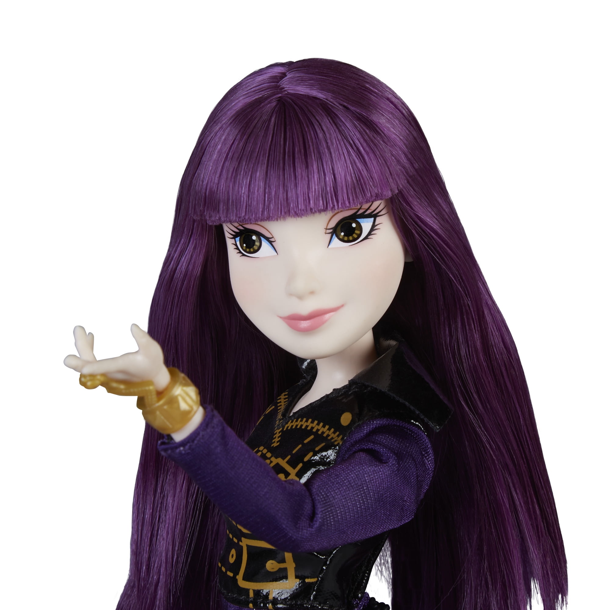 Disney Descendants 2 Mal Enchanted Sea Doll W Purple Hair Outfit
