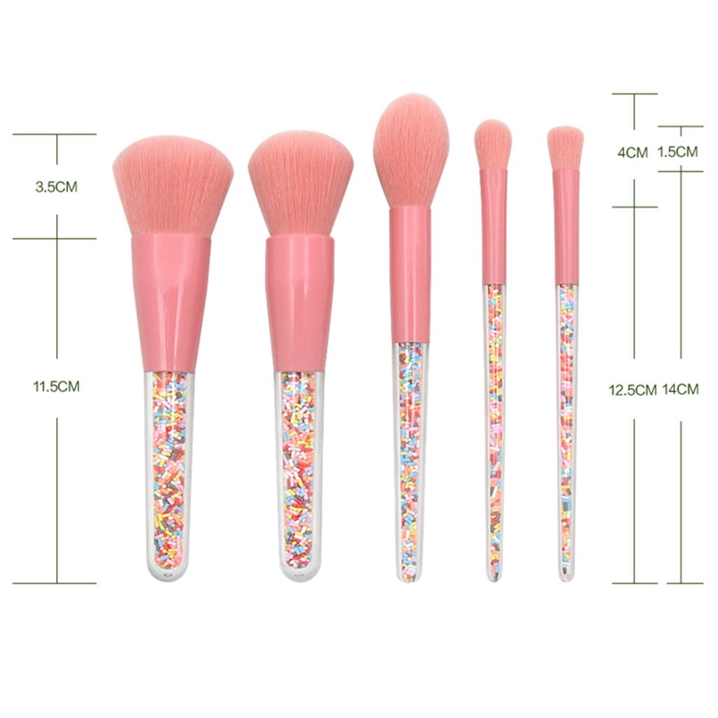 Thick Hair Brush Cute Korean Stuff Makeup Brushes Foundation Glow in The Dark Glasses Flat Brush Set Eye Eco Products Denim Brush Glitter Makeup Brushes Hair Brush for Curly Hair Makeup Products
