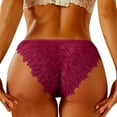 thumbnail image 4 of Nrmvnmi Summer Saving Womens Underwear Sexy Lace High Cut Panties Comfort Bikini Panty Stretch Underpants Breathable Ladies Briefs For Moms Gifts, 4 of 5