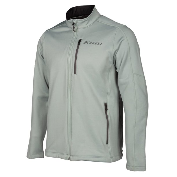 Chaqueta Intermedia Inferno para Hombre KLIM - Talle 2XL - Gris Pizarra - Negro