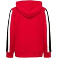 thumbnail image 2 of Nautica Boys Big Fleece Zip-up Hoodie Sweatshirt 6 Red, 2 of 3