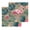 Pink, Green, Brown, variant on Summer Flamingo Kitchen Dish Towels for Drying Dishes Set of 2, Vintage Brown Palm Leaves Tropical Botanical Waffle Weave Microfiber Hand Tea Bathroom Towels Quick Dry & Absorbent Towel 15.7x23.6