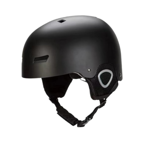 bedienty Ski Helmet Impact Resistance Snowboard Helmet for Adults Biking Road Cycling Black M