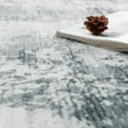 thumbnail image 4 of Cydiria Modern Abstract Fuzzy Faux Wool Area Rug, 5' x 8', Gray, 4 of 8