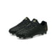 Woobling Unisexe Léger Plat Football Taquets Course Respirant en Plein Air Lacet jusqu'à Chaussure Noir 2.5Y – image 3 sur 9