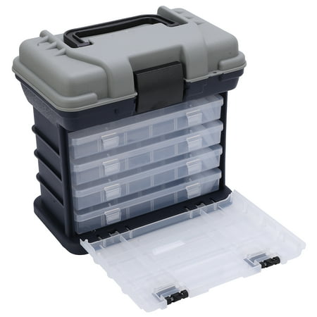 4 Layer Fishing Tackle Box Layered Firm Classified Adjust Portable 4 Layers Fishing Case With Handle For Sea Fishing For Boat Fishing