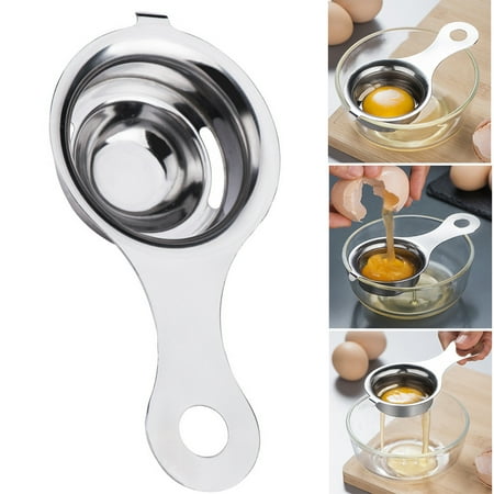 

Stainless Steel Egg Yolk Separator Professional Egg Filter Creative Baking Tool