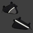 thumbnail image 3 of GrisBolsa triangular impermeable para bicicleta - Bolsa para cuadro, Bolsa triangular para candado de bicicleta, Chubasquero - Bolsa para cuadro de bicicleta, 3 of 5
