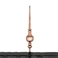 thumbnail image 2 of Good Directions 742 Victoria Finial, 27" w/Mount, Polished Copper, 2 of 4